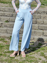 TAYLEE BLEU CLAIR - Pantalon satiné