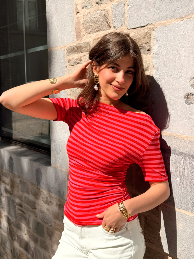 TALA ROSE - T-shirt à rayures