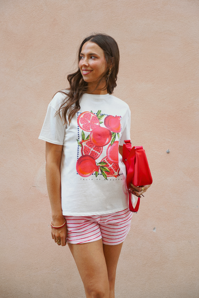 GRENADE BLANC - T-shirt imprimé