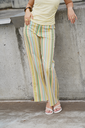BJÖRN ROSE/MULTICOLORE - Pantalon à rayures