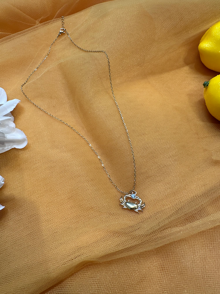 ENCY - Collier choker crabe doré