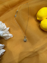 JULES - Collier choker soleil avec visage