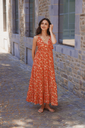 ROSETTA ROUGE - Robe longue imprimée