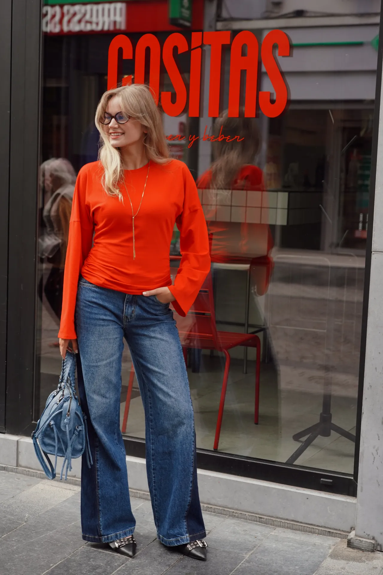 ALLI ROUGE - T-shirt cintré (XS)