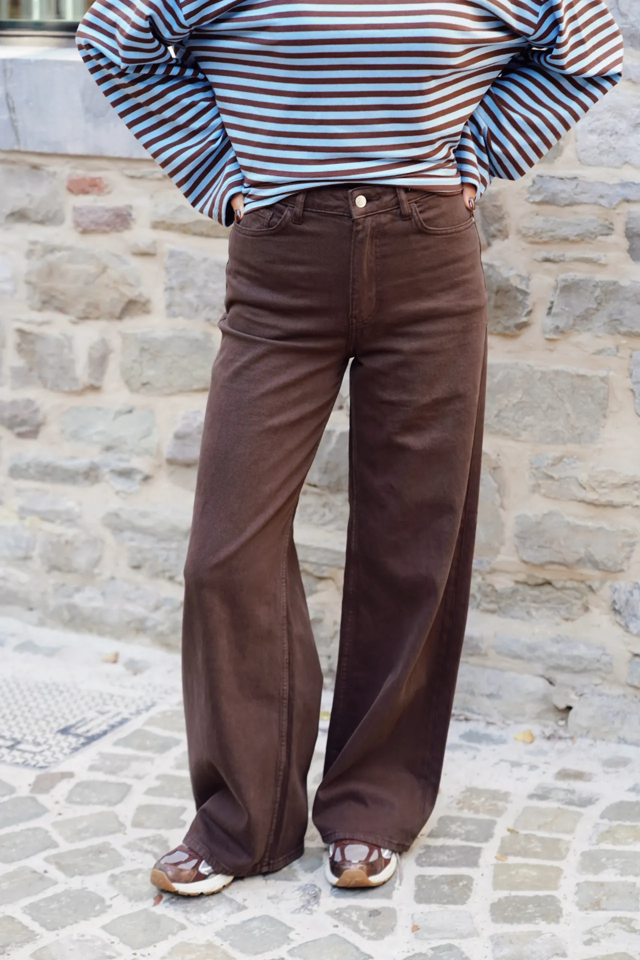 CARINA BRUN - Jeans wide leg