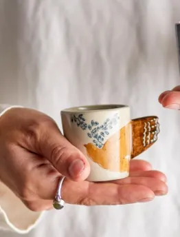 Mini tasse OISEAU BRUN