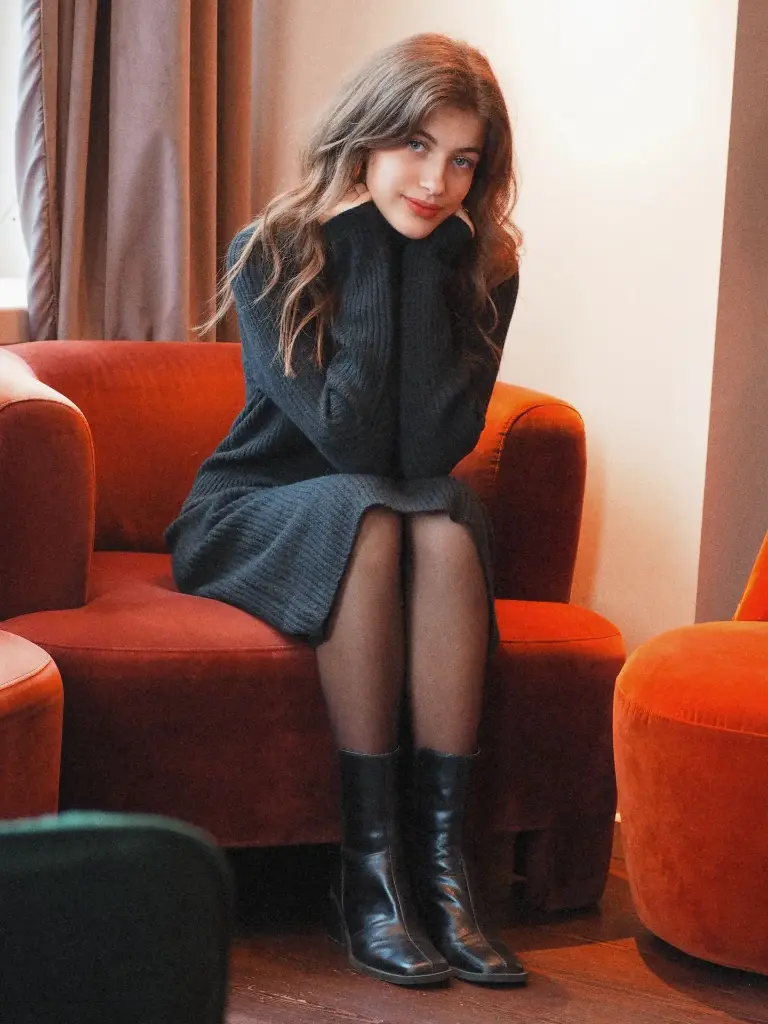 Robe pull CLAIRE