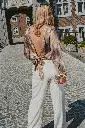 Blouse JUDELINE bronze