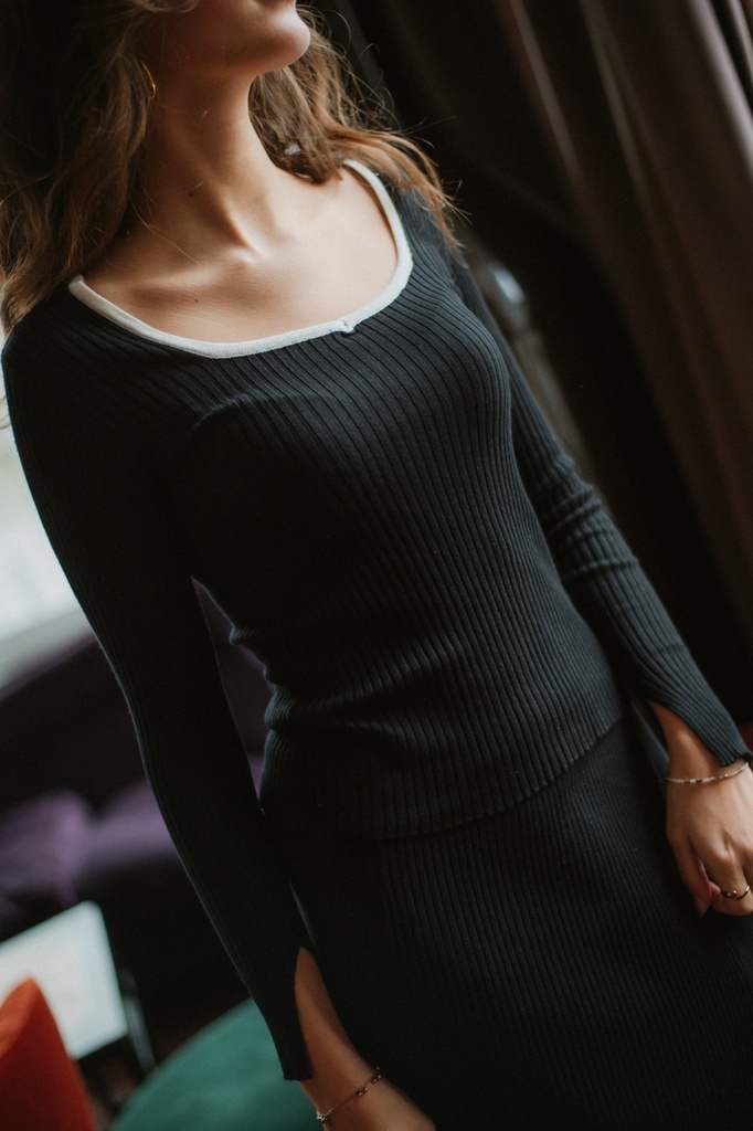 Pull MILLY noir (XS)