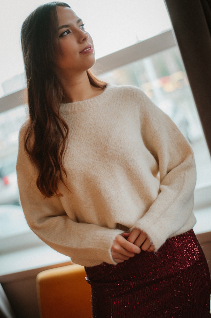 Pull NOELLA beige