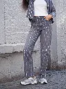 Jeans SIFFI gris/strass