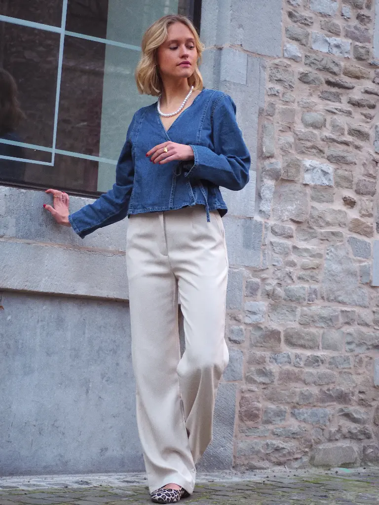 Pantalon SABINE beige