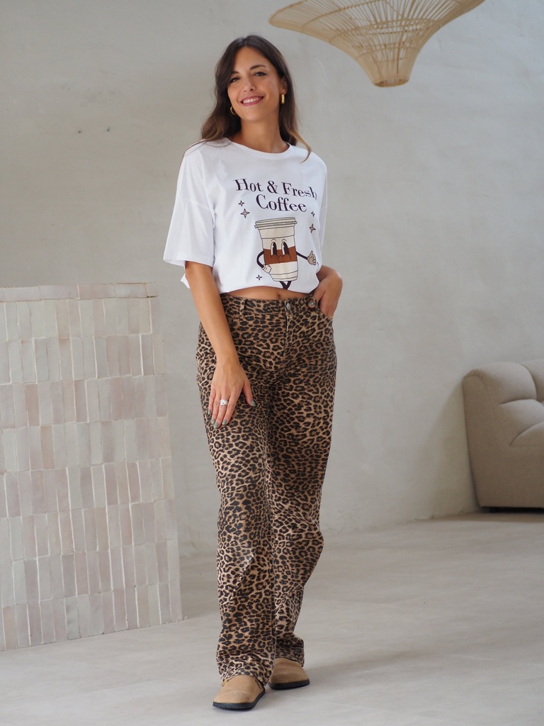 Jeans BILLY léopard (XS)