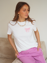 T-shirt SCARLETT blanc