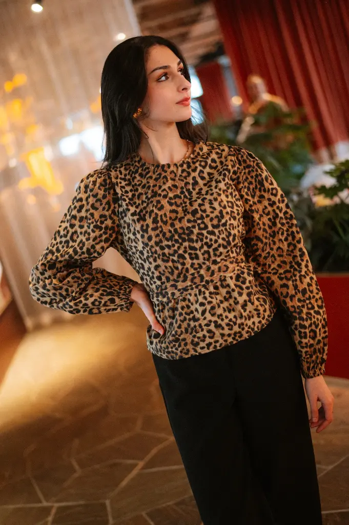 Blouse SLOE léopard