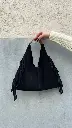 Sac ACHILLE noir/daim
