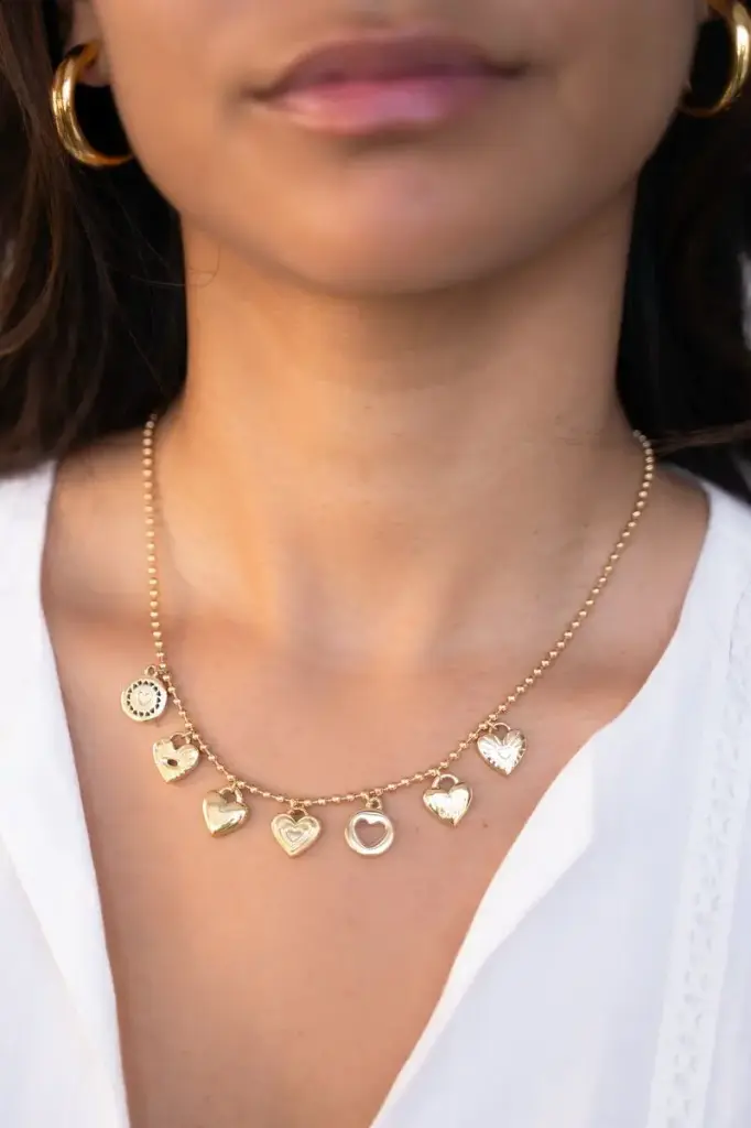 Collier LESLY à charms