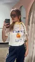 T-shirt NEW ORLEAN blanc