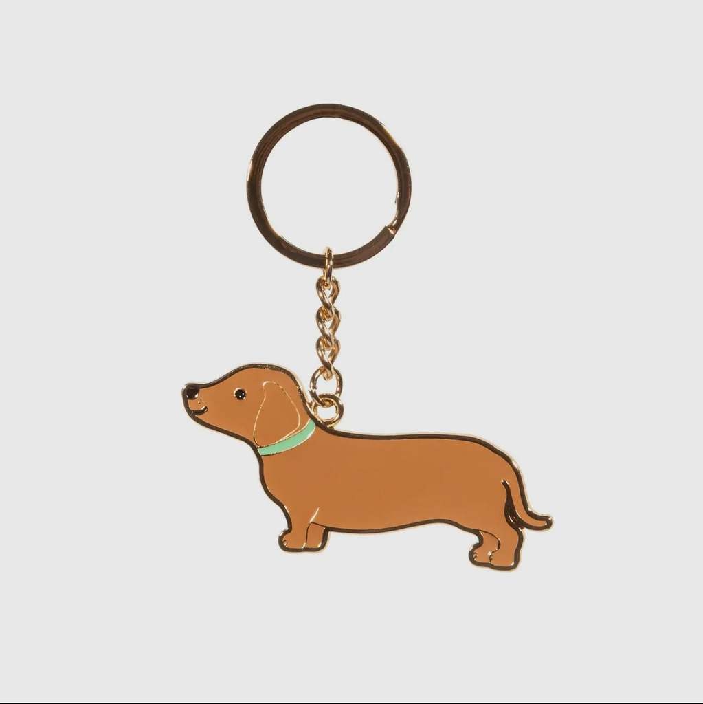 Porte-clés teckel