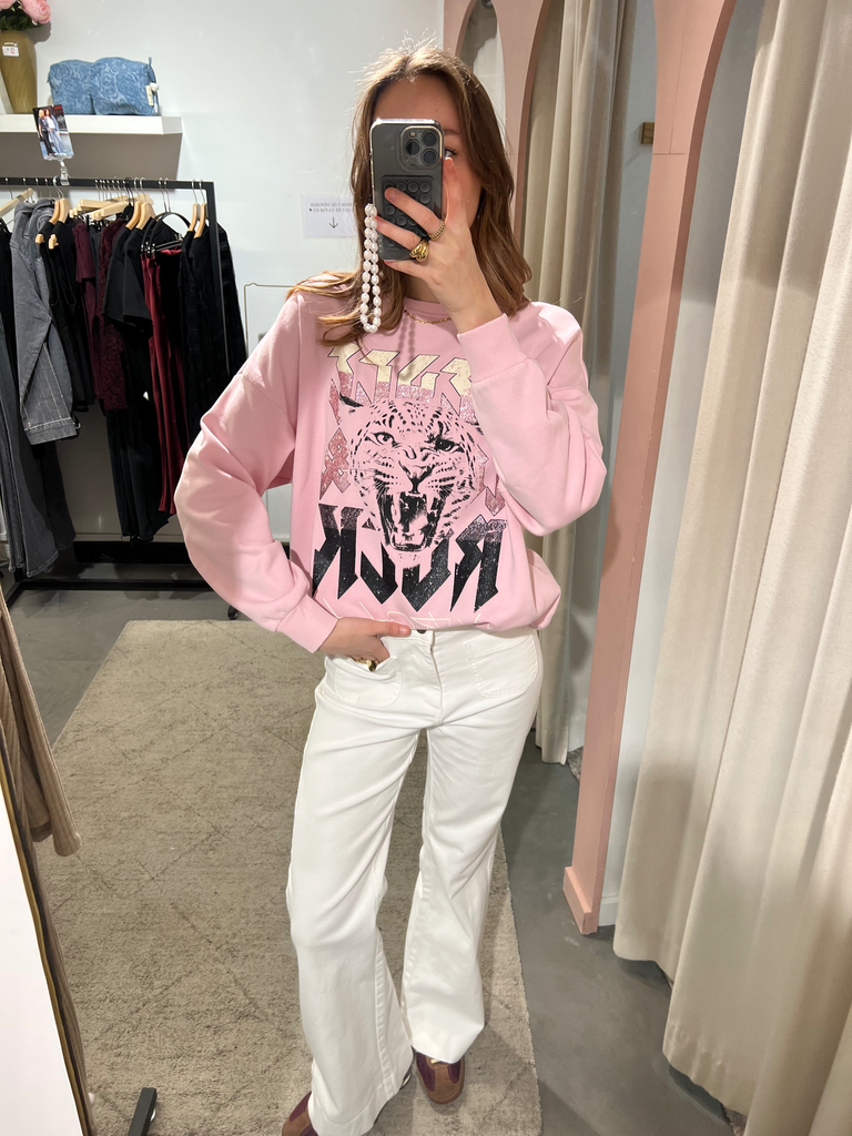 Sweat LUCINDA roze/peace (XS)