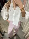 Chemisier VIRGILE blanc