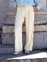 Pantalon BASTIEN jaune clair