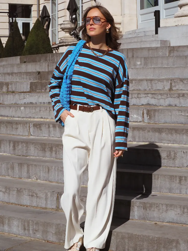Pantalon BASTIEN écru