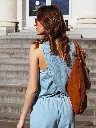 Top SMIDI jeans bleu