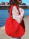 Sac FINNA matelassé rouge