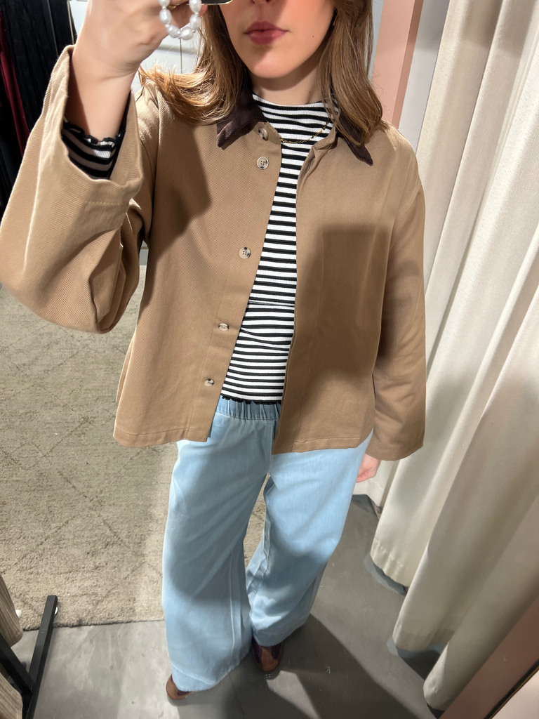 Veste FEMBA brune/col marron (XS)