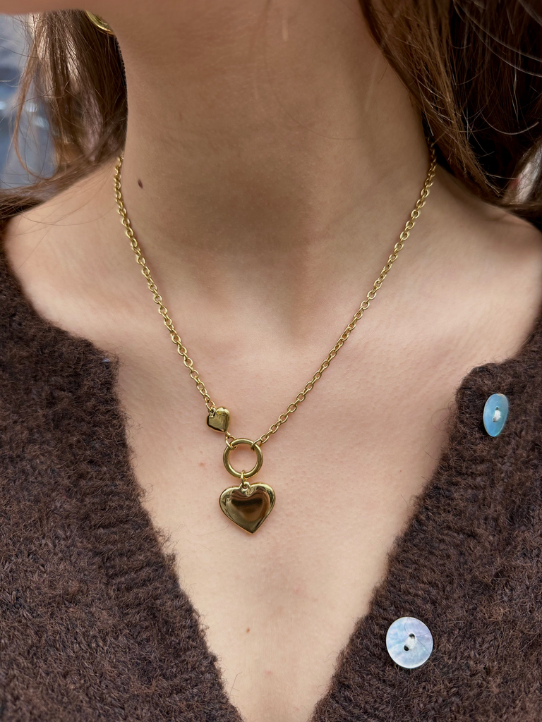 Collier ALANA or/coeur
