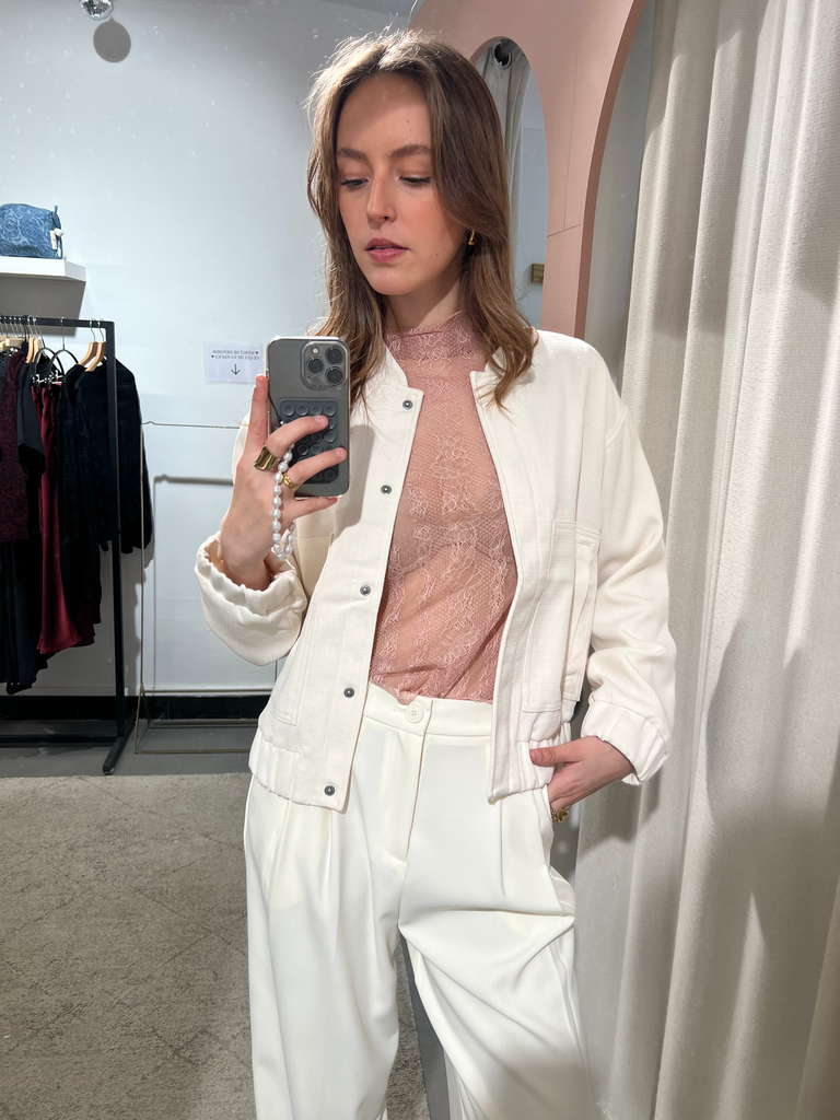 Bomber ANNIE ecru (XS)