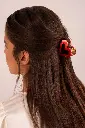 Pince à cheveux COEUR rouge