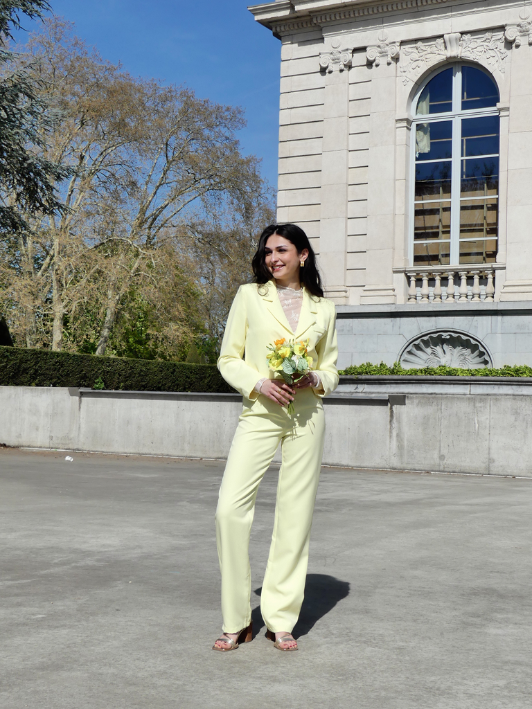Pantalon DONATO jaune (S)
