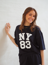 T-shirt NEW-YORK marine