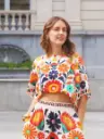 Blouse TROPICANA multicolore