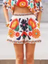Short TROPICANA multicolore