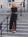 Robe VICTORIA noir