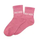 Chaussettes SALE GOSSE rose à paillettes
