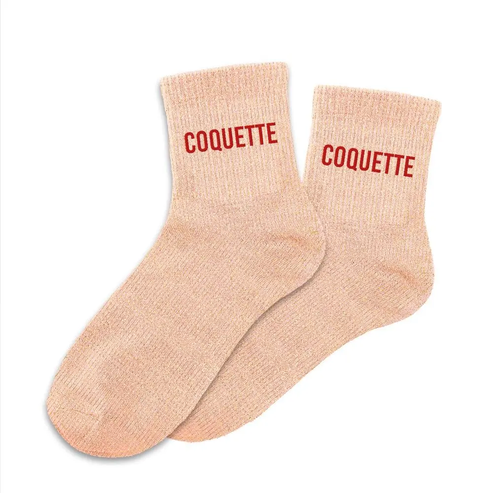 Chaussettes COQUETTE à paillettes
