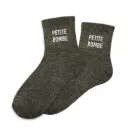Chaussettes PETITE BOMBE noires à paillettes
