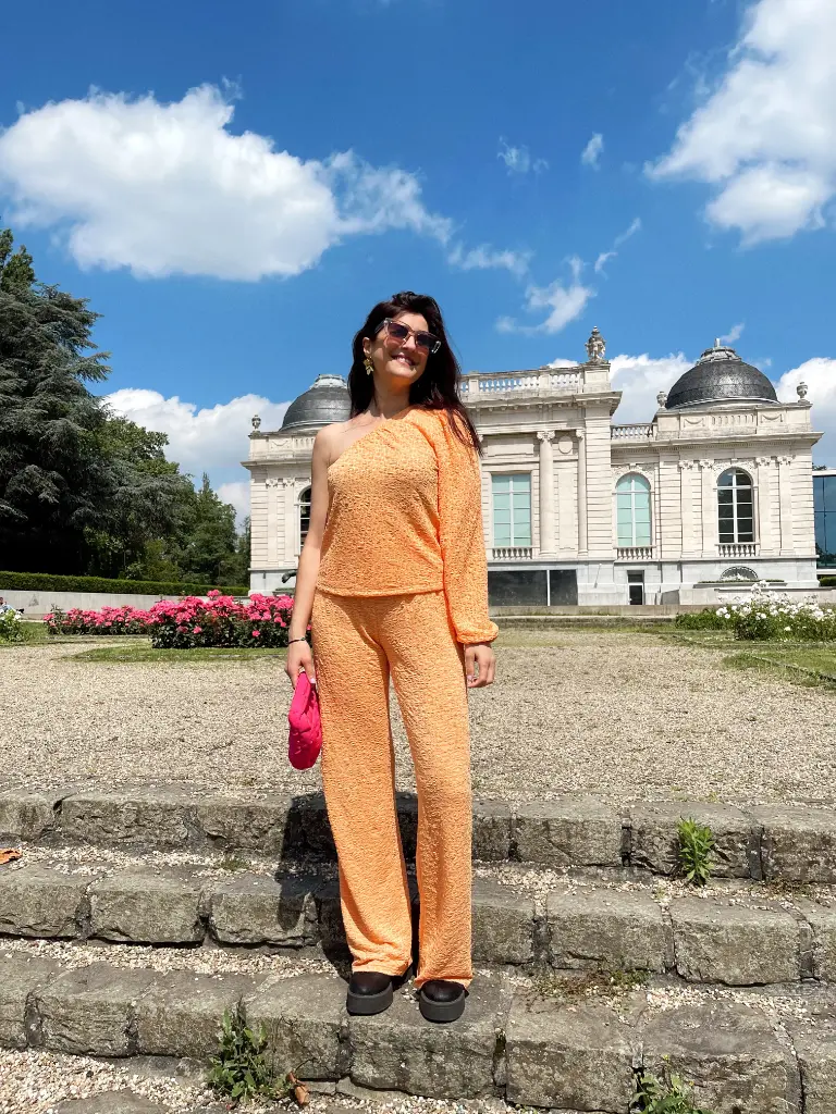 Pantalon HARVEY orange