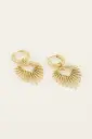 Boucles d'oreilles SHINE or