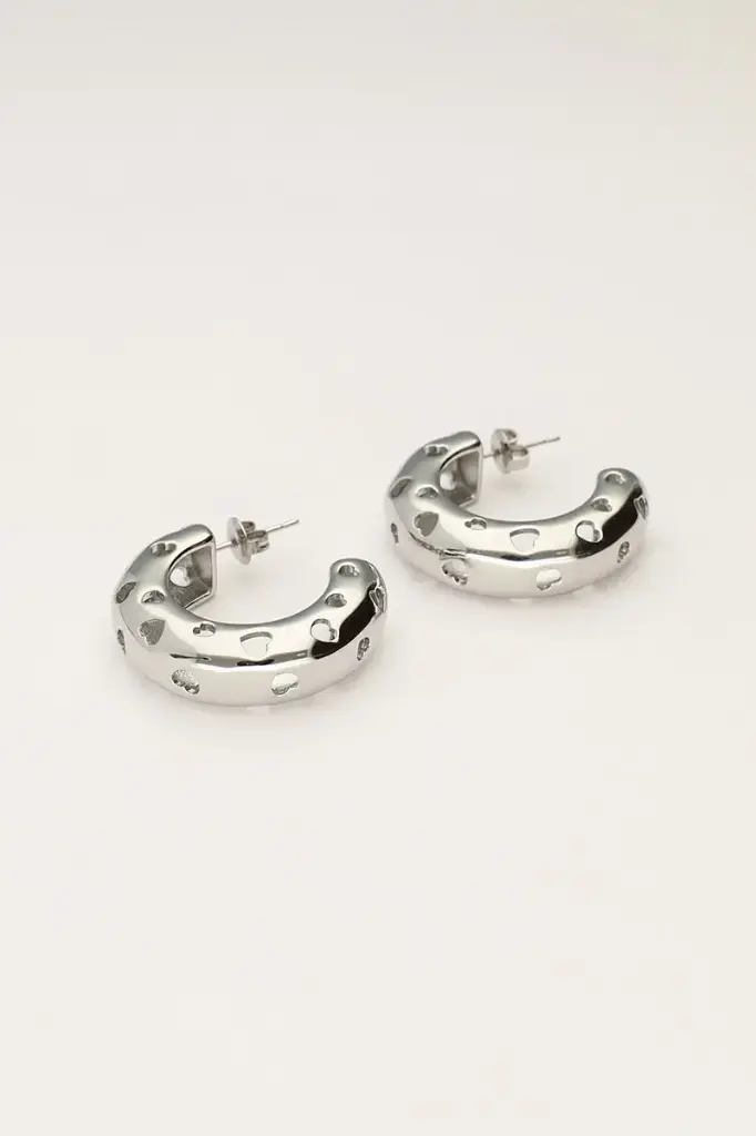 Boucles d'oreilles DANA argent