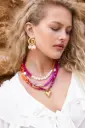 Collier IRIS or/bandana