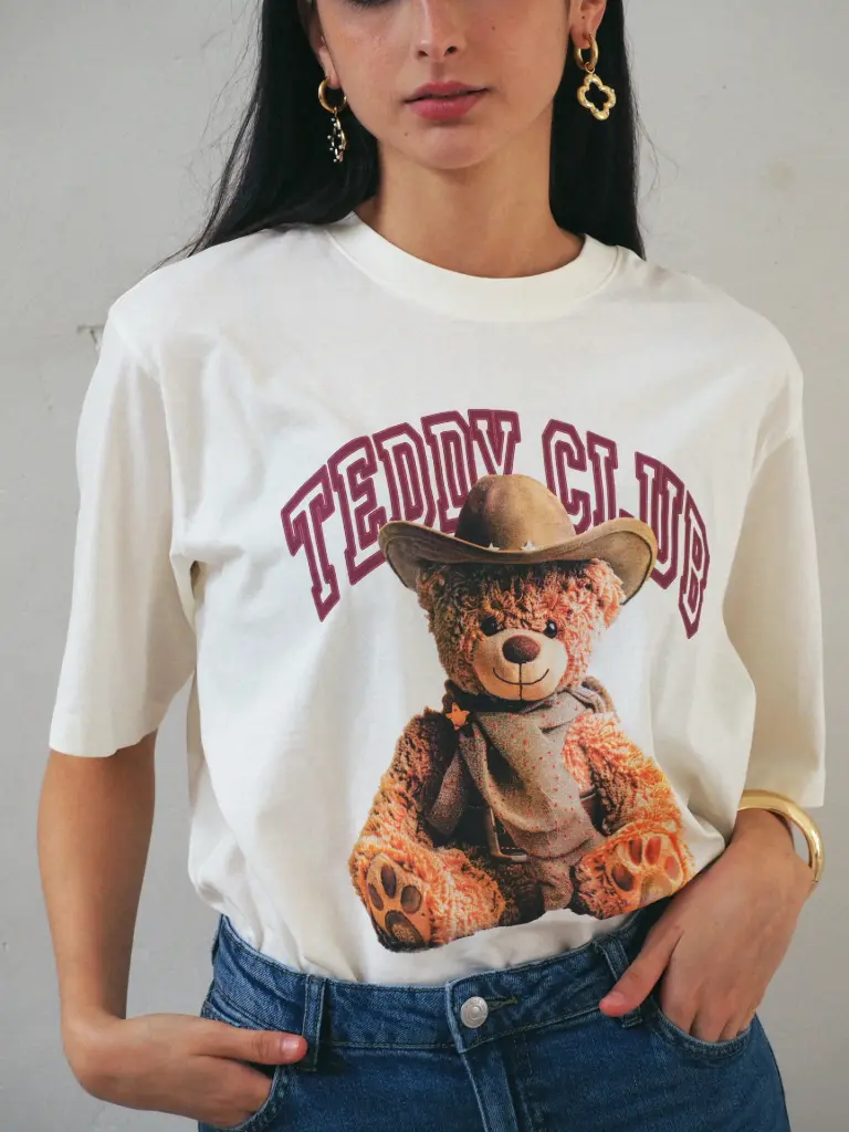 T-shirt TEDDY beige