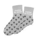 Chaussettes COPINE DE COEUR à paillettes 