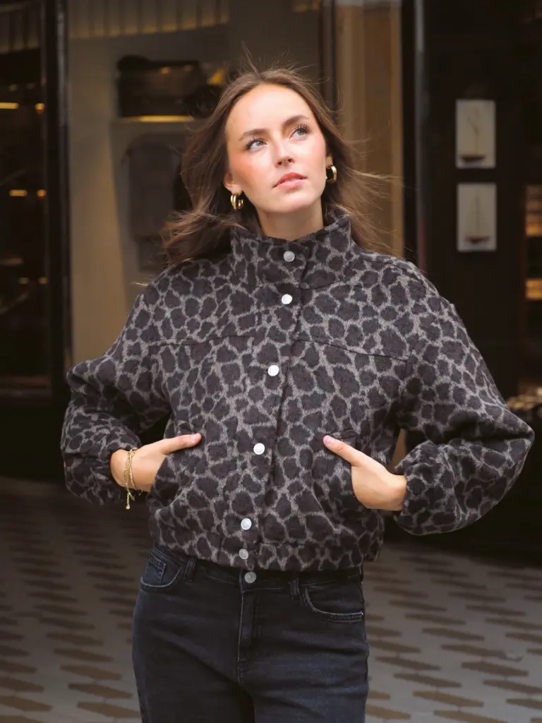 Veste EMILIA léopard