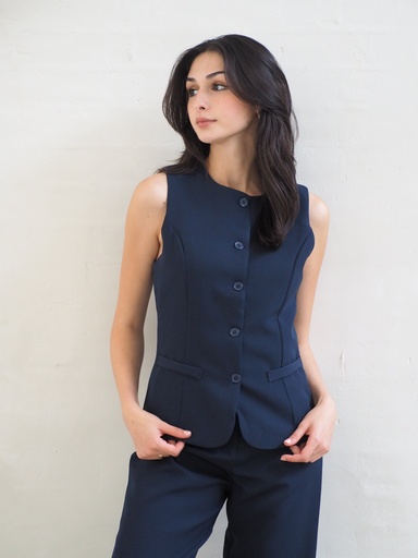 Gilet DONNA bleu marine
