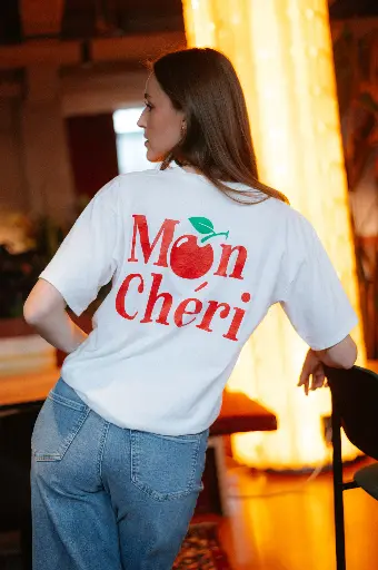 T-shirt MON CHERI blanc
